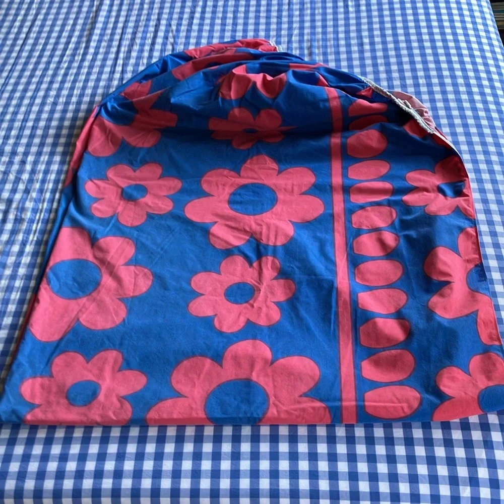 Cannon Royal Family Sunflower vintage mod floral twin fitted sheet